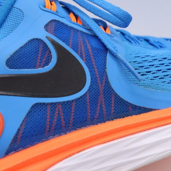 Nike LunarEclipse 4 Mens Sz 13 - Blue / Orange 629682-401 - Picture 8 of 14